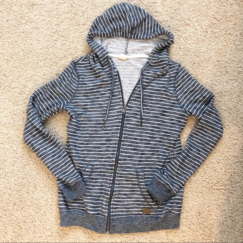 Roxy striped jacket, size M